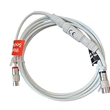 Virgin Media Coax Cable Push Fit 2m - TV/Broadband