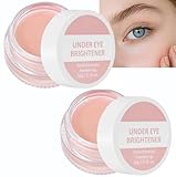 2PCS Under Eye Brightener - Instant Anti-Age Concealer | Colour-Correcting Primer for Dark Circles & Blemishes | Beauty for a Flawless, Bright Look | Quick, Natural Finish