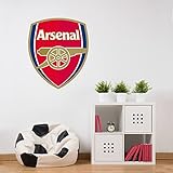Beautiful Game Arsenal Football Club Official Crest Wall Sticker (60cm)