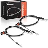 Frankberg 2x Handbrake Cable Handbrake Cable RearCompatible with Vito Box Vito Bus W638 108-112 CDi 2.2 108-110 D 2.3 113 2.0 114 2.3 V-Class 638/2 V 200-280 Replace# 6384270338
