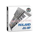 for ROLAND JX-8P Large Original Factory and NEW Created Sound Library & Editors