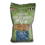 Copdock Mill Wild Bird Seed & Grain Mix 12.75kg Bag – All Year-Round High-Energy Wild Bird Food – 100% Natural Ingredients Including Sunflower Seeds and Peanuts