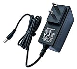 UpBright 12V AC/DC Adapter Compatible with Crosley CR6233F-BK CR6233F-TN CR6233E-RE CR6233E-TN Dansette Bermuda Bluetooth in/Out Portable Vinyl Record Player Turntable 12VDC Power Supply Cord Charger