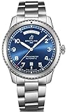 Breitling Navitimer 8 Automatic Chronometer Blue Dial Men's Watch A45330101C1A1, Blue, Self-winding