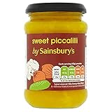 Sainsbury's Sweet Piccalilli 295g - Sweet piccalilli with cauliflower, onions and gherkins.
