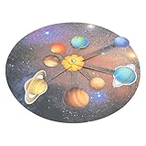 LALADEFIEE 2 Sets DIY Solar System Model Material for Paper Planets Handmade Craft Bag with Complete Accessories Solar System Crafts for Activities and Educational Fun