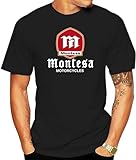 ZUAXUG Sell Montesa Motorcycles Logo T-Shirt Black