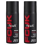FCUK Men High Performance Body Spray FCUK SPORT 200ml ~ Pack of 2