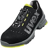 Uvex 1 Work Shoe - Safety Trainer S1 SRC ESD - Lime/Black - Size 10