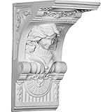 Ekena Millwork COR08X06X12HE Corbel, White