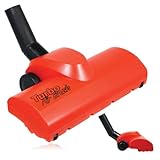 Caliko 32mm Universal Red Airo Turbo Brush | Henry Hoover Head Replacement for Numatic/Hetty/Herry/James/Basil/Charles/George | Best Henry Hoover Attachments Head for Floor and Carpet Cleaning.