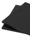 Pawfly 2 Pack Aquarium Filter Media Pad for Fish Tank Filters Aquarium Filter Media Sponge Filter Floss Roll for Sumps Ponds Hydroponics Foam Floss for Water Filtration, 23 cm L x 23 cm W