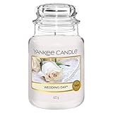 Yankee Candle Scented Candle | Wedding Day Large Jar Candle | Long Burning Candles: up to 150 Hours | Gifts for Women
