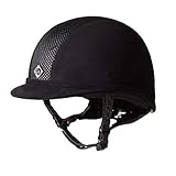 Charles Owen Ayr8 Plus Riding Hat Black-Silver 55cm