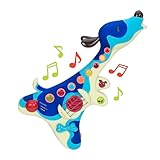 B. toys – Woofer – Interactive Dog Guitar – Musical Toys – 3 Music Modes – Big & Colorful Buttons – 2+ Years