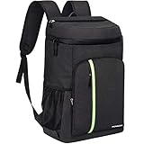PENGDA 30L Cool Bag Rucksack - Insulated Backpack 38 Cans Large Capacity Lightweight Waterproof Cooler Bags for Camping Hiking Lunch Picnic Daypack