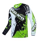 PSPORT Dirt Bike Jersey for Youth, Kids Mountain Bicycle Shirt Long Sleeve Children Downhill Jerseys for Motorcycle Motocross BMX Moto Mx Offroad Racing