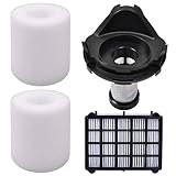 KEEPOW Filters Replacement Compatible with Shark HV390UK HV390UKT Corded Stick Vacuum Cleaner