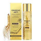Ginseng Anti-Wrinkle Essence Serum - Firming & Lifting Face Serum with Korean Ginseng, Hyaluronic Acid & Vitamin E - Anti Aging Essence for Fine Lines, Wrinkles & Mature Skin - 120ml
