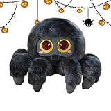 Ranley Spider Stuffed Animal | 11.8 Inch Big-Eyed Spider Toy - Halloween Plush,for Nursery, Bedroom, Living Room, Sofa, Chair, Home, Car