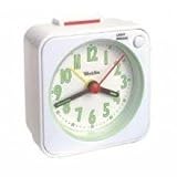 Westclox Gen Quartz Travel Alarm (White)
