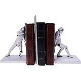 Nemesis Now Original Stormtrooper Bookend Figurines 18.5cm, Resin, White, Officially Licensed Original Stormtrooper Merchandise, Two Stormtrooper Figures to Keep Your Books Upright - Pack of 2