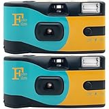 Fotofilm Pro Disposable Camera Single Use Film 400 27 Exposure Flash Multipack - 2 pack