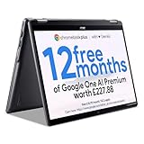 Acer Chromebook Plus Spin 514 CP514-4HN Convertible Laptop - Intel Core i3-1315U, 8GB, 128GB UFS, Integrated Graphics, 14" WUXGA Touchscreen, Chrome OS, Iron