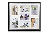 ARPAN 6"x4" Multi Aperture MDF Photo Picture Frame - Holds 7 Photos 6"x4"