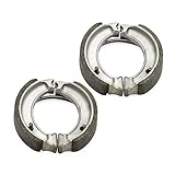 2x Front & Rear Brake Shoes For Yamaha QT50 Yamahopper MJ50 Towny QT 50 1979-93