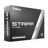 Wilson Staff Golf Balls, Staff Model, Four Piece High Spin Golf Ball, White