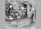 Media Storehouse Bass Brewery Mash-tub Clearing Print, 1908 - Poster Print A2 (59.4 x 42cm) (7348494)