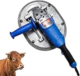 JUYICAI Electric Dehorner for Cattle Sheep, Electric Cattle Painless Dehorner, 220V 1700W High Power High Temperature Resistance Horn Remover Cutter Machine for Veterinary, Farm, Ranch Animal