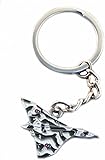 GBJUK RAF Vulcan Bomber Aeroplane Jet plane aircraft Enamel Keyring Keychain