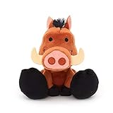 Disney Lion King Pumbaa Tiny Big Feet Mini Soft Toy 10cm