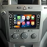 7 Inch Car Radio for Opel Vauxhall Astra 2004-2009, 2+32G Touch Screen Radio for Antara Corsa 2006-2011 Android Radio Upgrade Carplay Android Auto Bluetooth GPS Navigation WiFi FM RDS Backup Camera