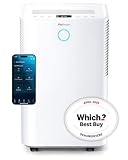 Pro Breeze® 20L OmniDry WiFi Dehumidifier with Automatic Humidity Sensor & Display, 24Hr Timer, Laundry Drying, Continuous Drainage with Smart App - WINNER OF THE WHICH? BEST BUY AWARD