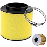 ZAMDOE 17254-HN5-670 Air Filter Compatible for Honda 1995-2004 Foreman 400 450 TRX400 TRX450 2000-2006 Rancher 350 400 TRX400FA TRX400FGA TRX350, 1992-2000 Fourtrax 300 TRX450ES TRX300 TRX300FW