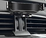 QCHIAN Car Phone Holder for Jaguar XE 2015-2023, Stable Handsfree Phone Mount, Adjustable 360° Rotation Vent Dashboard Stand, Black