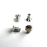 4 Pcs Needle Plate Screws for Singer Models 15, 66, 99, 201, 221, 301