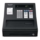 Sharp XEA 137 BLACK Small Cheap Cash Register Till *cafes/Barbers/Salons/start-ups…