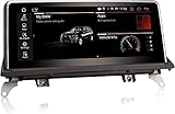 Erisin 10.25" 8-Core Android 14 4GB+64GB Car Stereo Bluetooth GPS Sat Nav DAB+ for BMW X5 E70 X6 E71 2007-2010 CCC System IPS Touch Screen Support iDrive Wireless CarPlay Android Auto OEM Wifi Canbus
