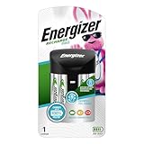Energizer Rechargeable AA and AAA Battery Charger (Recharge Pro) with 4 AA NiMH Rechargeable Batteries, Auto-Safety Feature, Over-Charge Protection