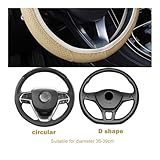 Car Steering Wheel Cover Car-styling PU Steering Wheel Cover For Alfa For Romeo GT Q2 147 156 159 For Giulietta