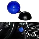 WHLXQ Car One-button Start Lever for MG GS MG HS MG Zs Mg3 Mg6 ZR ZT ZT-T, Metal Ball-bar Automotive One-Touch Start Button, Decorative Accessories,B/Blue