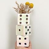 BOOXMIMI Unique White Ceramic Vases for Flowers Decorative Beige Cute Cream Funky Vases Art Personalised Unusual Decor Ideal for Home and Office Flower Arrangement