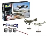 Revell 73770 Starter Kit Messerschmitt Bf109E & Ju87B Stuka 1:144 Scale Unbuilt Plastic Model Kit with Accessories