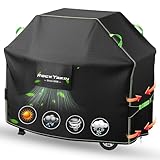 ROCKTAKIN Barbecue Covers 148 x 61 x 117 cm, 58 Inch BBQ Cover Waterproof Outdoor, 420D Oxford UV & Fade Resistant Large Heavy Duty Gas BBQ Covers with Air vents for Weber Char-Broil Nexgrill