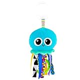 LAMAZE L27194 Mini Clip & Go Sprinkles The Jellyfish, Clip on Pram and Pushchair Newborn, Sensory Toy for Babies Boys and Girls from 0-6 Months
