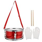 ERINGOGO 1 Set Snare Drum 11in Orff Percussion Marching Drum Performance Instrument for Music Education Stage Performance